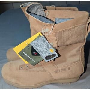 Belleville 790 Waterproof Flight & Combat Boots Coyote Tan Size 13R